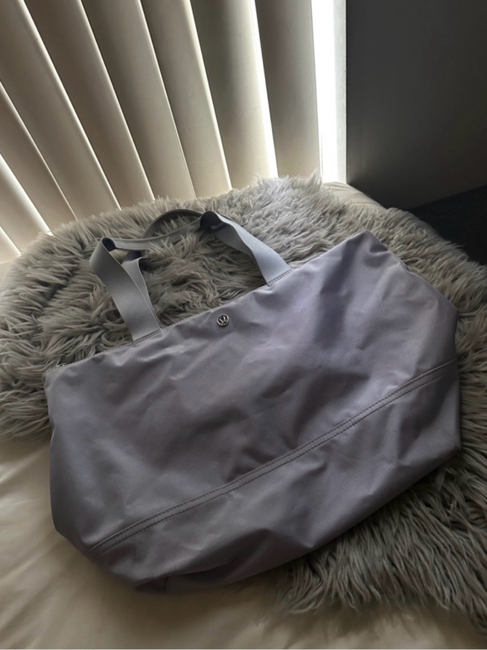 LULULEMON Athletica Light Purple Everyday Tote Bag